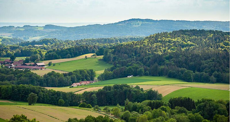 Terrasse im Wellnesshotel für Hotelgäste